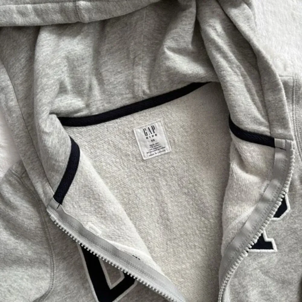 Gap Kids Kids Vintage Soft Logo Zip Hoodie Size XS